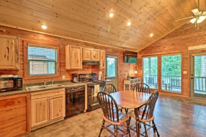 Heber Springs Retreat with Riverfront Patio and Dock!